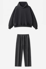 Unisex Casual Loose Fleece Hoodie