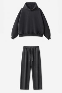 Unisex Casual Loose Fleece Hoodie