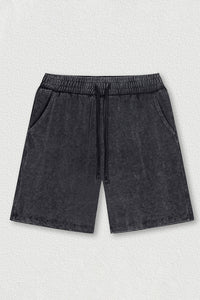 Streetwear Washed Cargo Shorts - Unisex Retro Athletic Shorts