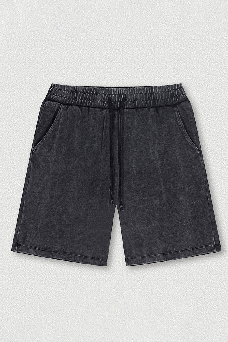 Streetwear Washed Cargo Shorts - Unisex Retro Athletic Shorts
