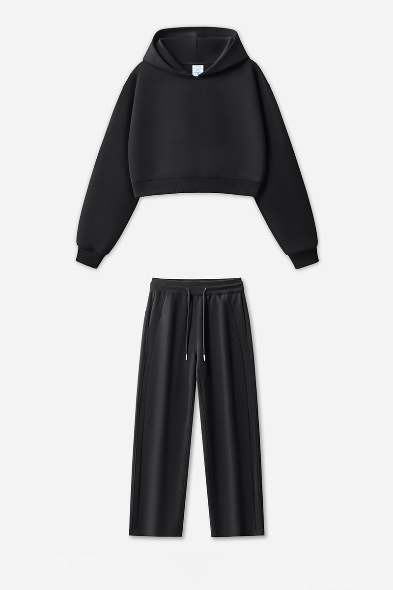 Women Sporty Clean Fit Hoodie and pants