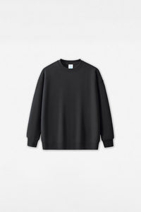 Unisex Loose Solid Color Sweatshirt