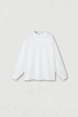 Men's Streetwear Cotton Loose Fitting Solid Pullover