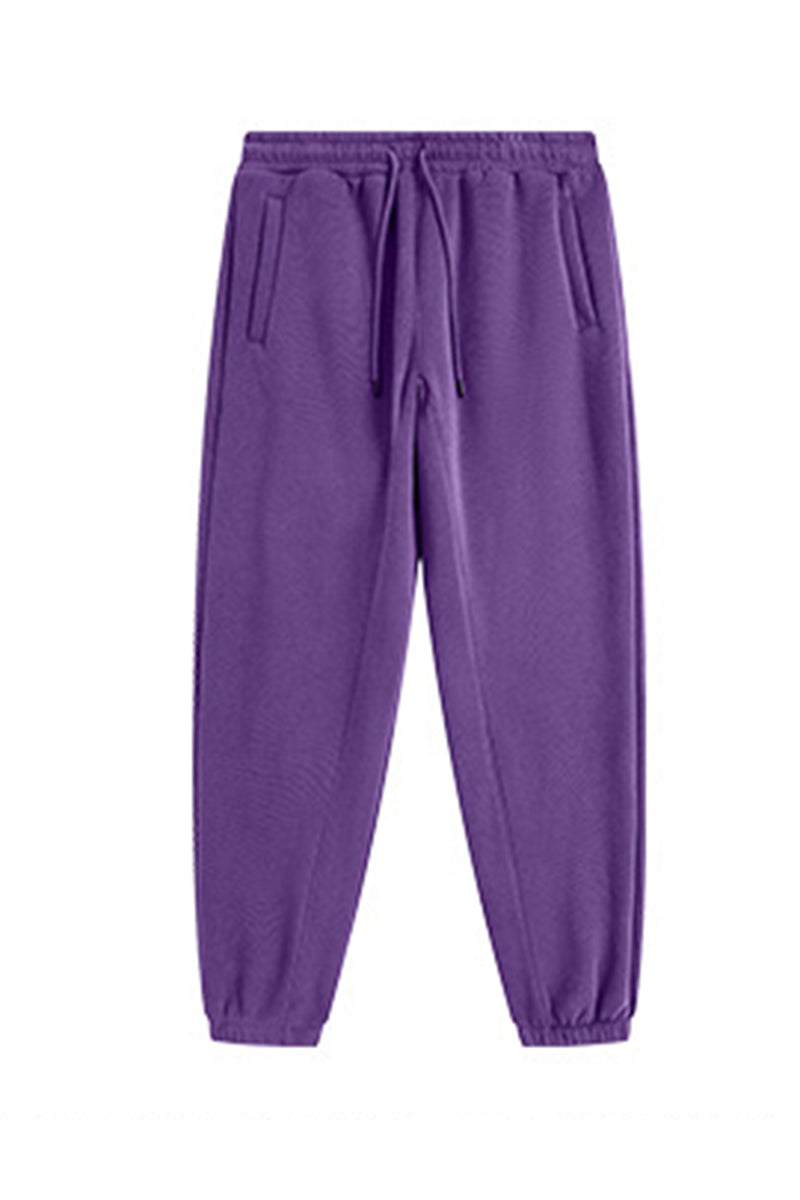 Men's Fleece Joggers – Loose Streetwear Sweatpants