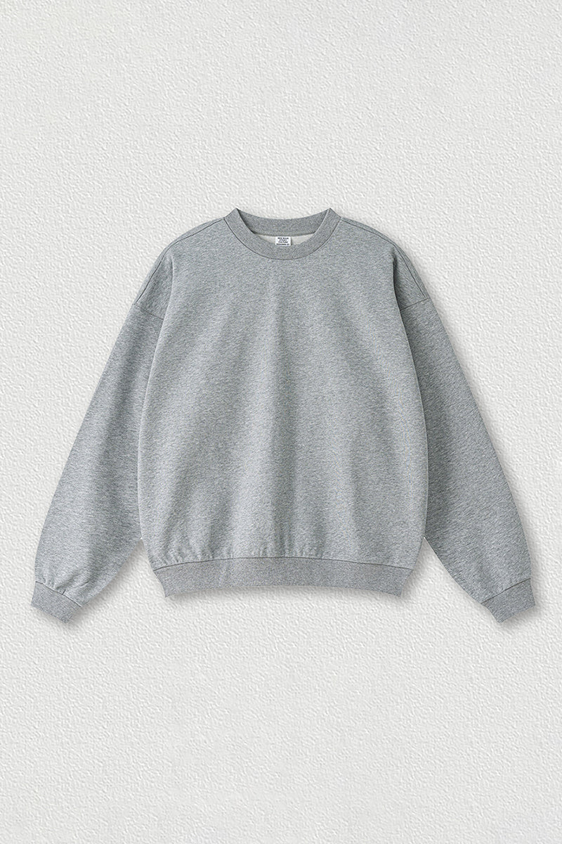 Loose-fitting crewneck sweatshirt