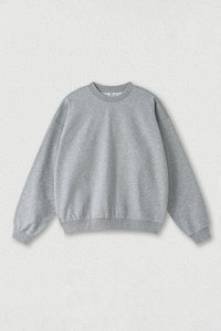 Loose-fitting crewneck sweatshirt