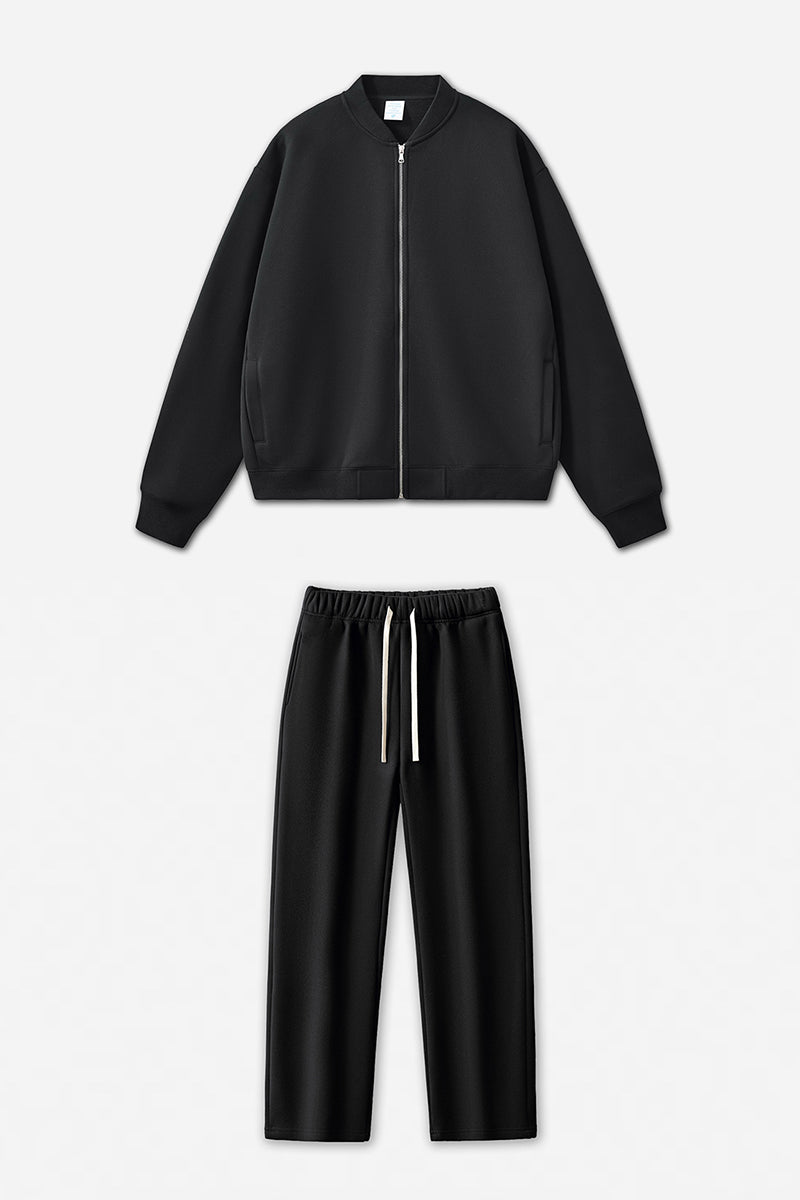 Unisex Cleanfit Fleece Zip-Up Jacket And Pants