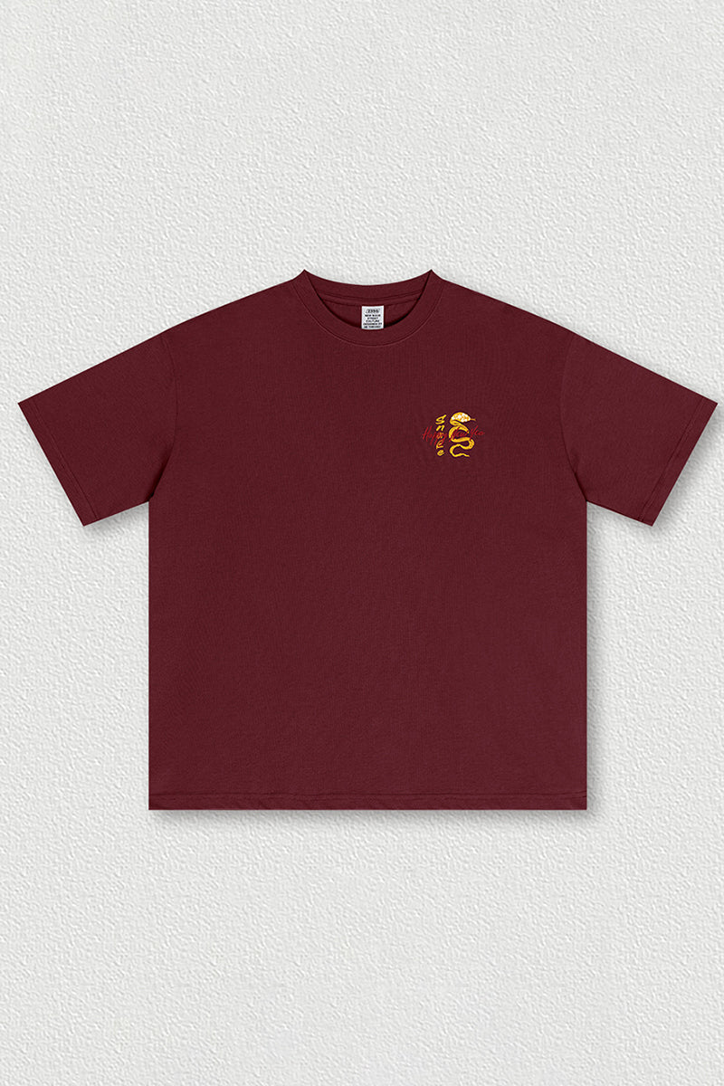 Embroidered Short Sleeve T-Shirt