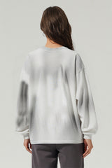 Men/Women Heavyweight Distressed Streetwear Long Sleeve T-Shirt