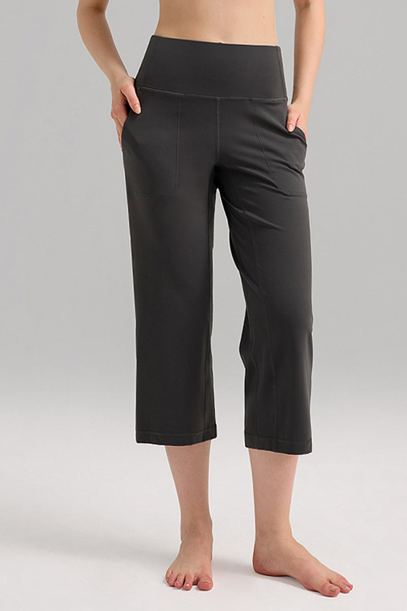 Women Ribbed High-Waist Sculpting Yoga Leggings
