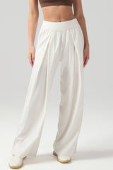 Women Loose High-Waist Breathable Quick-Dry Wide-Leg Yoga Pants