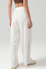 Women Loose High-Waist Breathable Quick-Dry Wide-Leg Yoga Pants