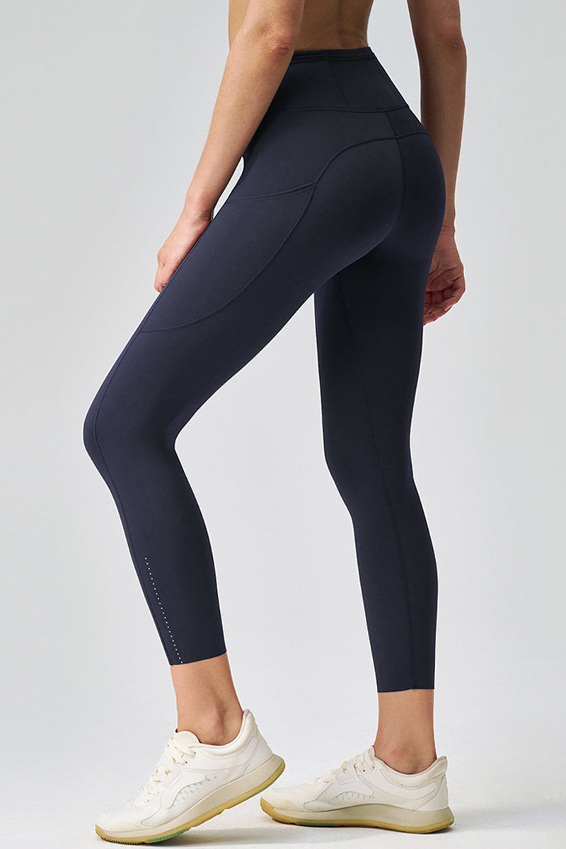 Women High-Waist Reflective Sculpting Yoga Leggings