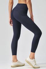 Women High-Waist Reflective Sculpting Yoga Leggings