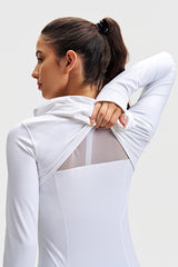 Women Slim-Fit Quick-Dry Hooded Yoga Jacket