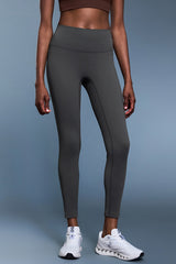 Women High-Waisted Fleece-Lined Tummy Control Cycling Yoga Leggings