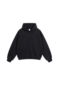Unisex Heavyweight Terry Hoodie: Retro Modern Blend Design