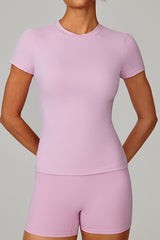 Women Spring Quick-Dry Yoga T-Shirt