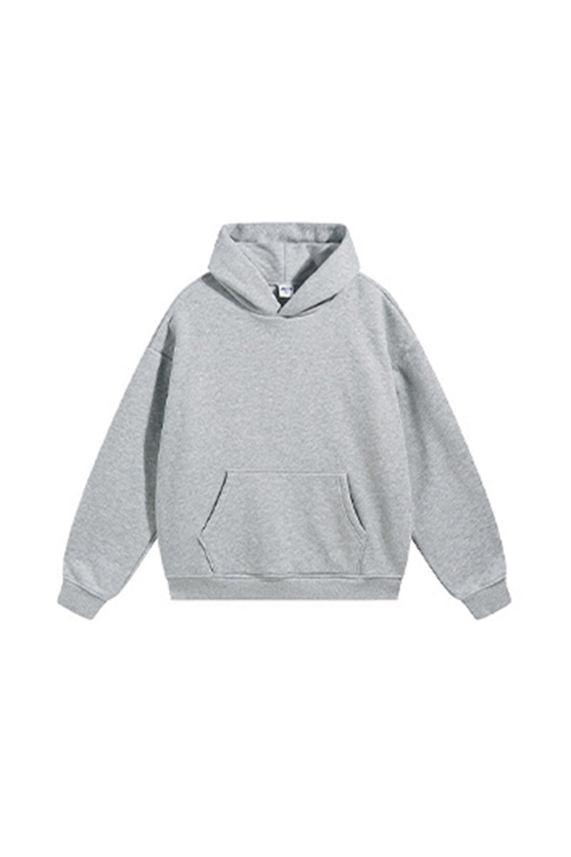Men Sherpa Fleece Oversize Hoodie: Anti-Pilling Heavyweight Retro Design