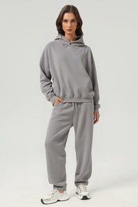 Unisex Casual Loose Fleece Hoodie