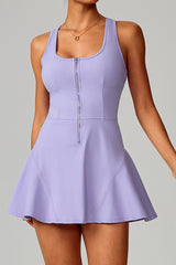 Women Naked-Feel Anti-Exposure Tennis Dress