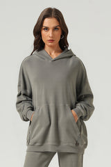 Unisex Vintage Washed Hoodie + Pants Set