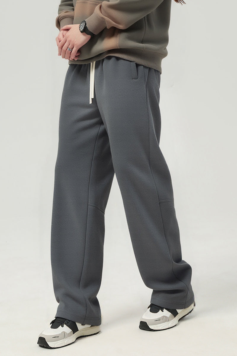 Unisex Drape Wide-Leg Drawstring Pants