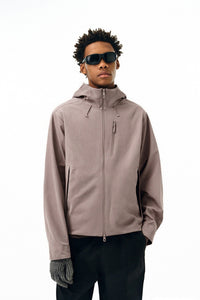 Men Seamless Hooded Urban Jacket