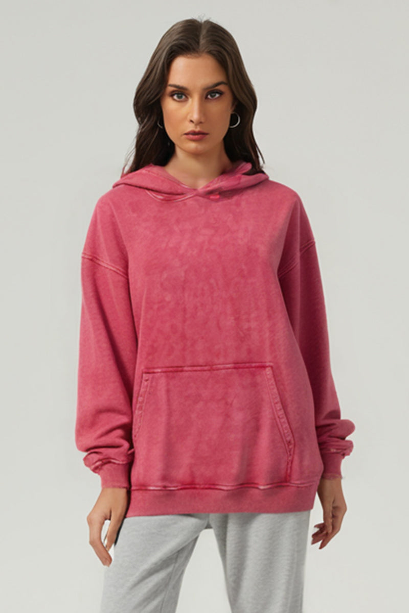Men/Women Unisex Heavyweight 420G Wax-Dye Hoodie
