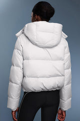Women Detachable-Hood Thickened Down Jacket