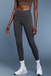 Women High-Waisted Fleece-Lined Tummy Control Cycling Yoga Leggings