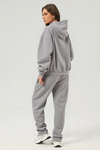 Unisex Casual Loose Fleece Hoodie