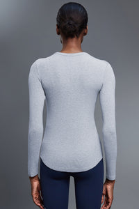 Women Slim-Fit Modal Comfort Yoga Long Sleeve Workout Top