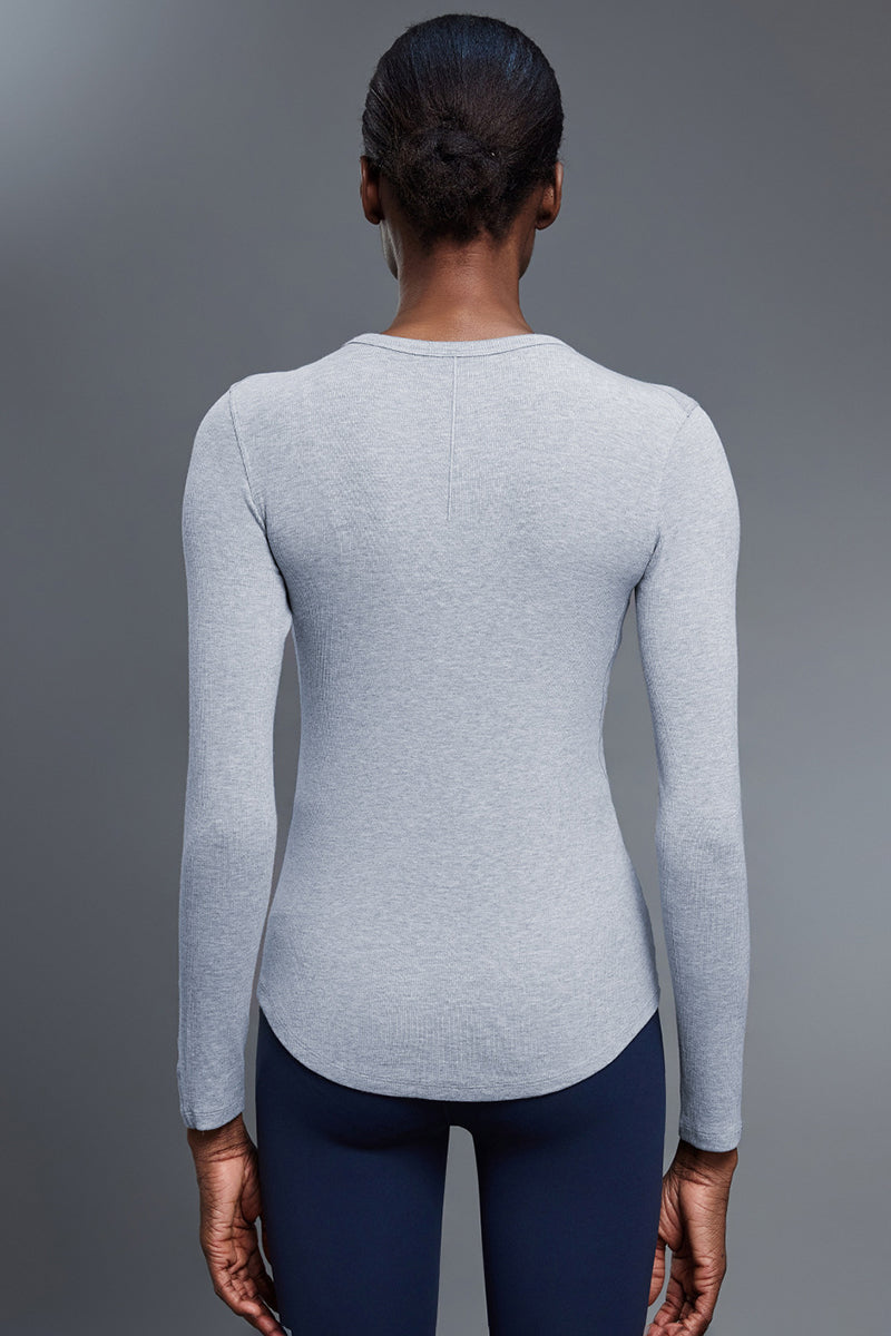 Women Slim-Fit Modal Comfort Yoga Long Sleeve Workout Top
