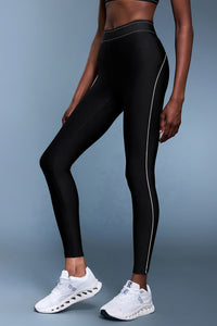 Women Color Block High-Waisted Sculpting Yoga Leggings
