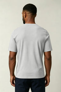Men's Summer Color Block Seamless Cooling Quick-Dry T-shirt