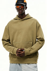 Men 4-Way Stretch Fleece Hoodie