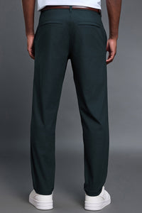 Men Comfortable Loose Straight Leg Business Casual Dress Pants