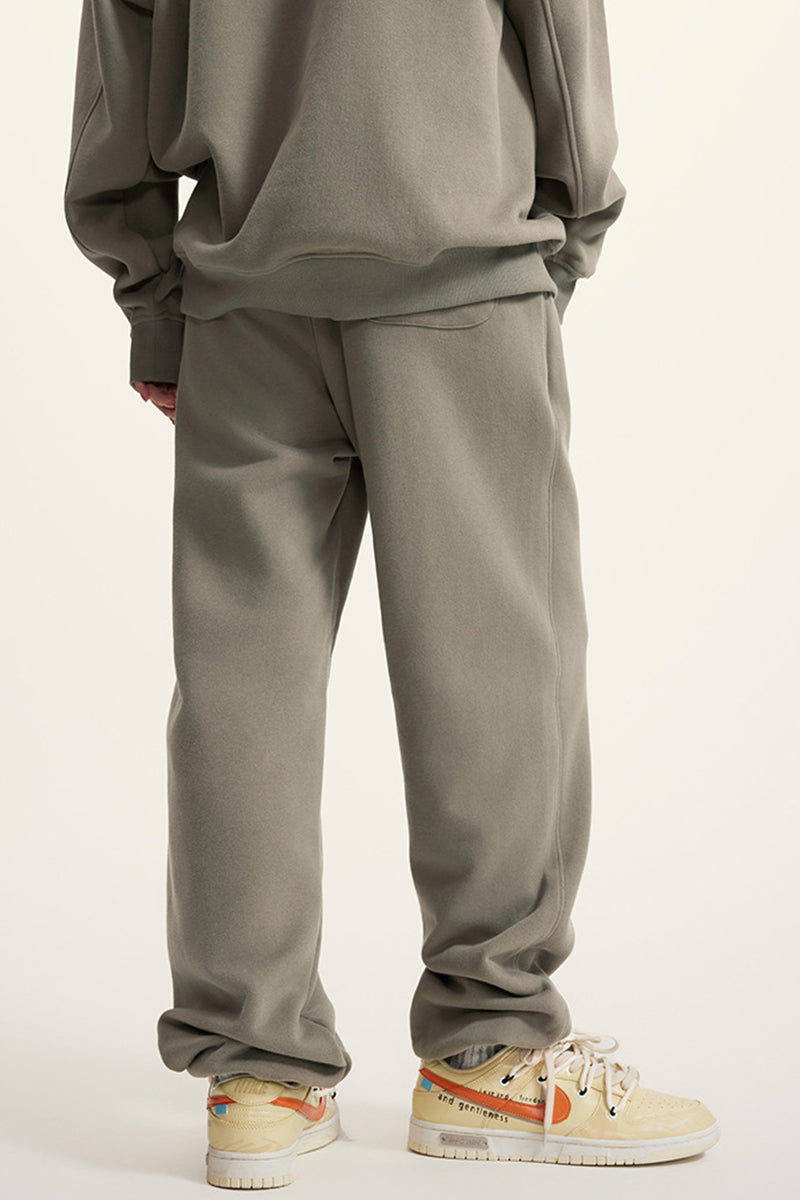 Men's teen loose casual fleece sports trousers