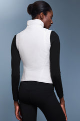 Women Stand-Collar Fleece-Lined Windproof Lightweight Vest