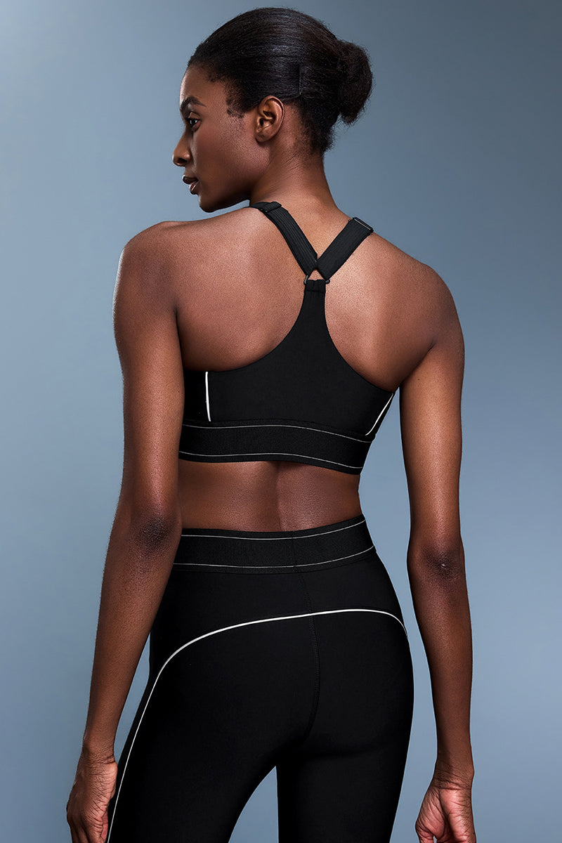 Women Adjustable High-Impact Support Sports Bra
