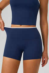 Women Naked-Feel High-Waist Quick-Dry Yoga Shorts