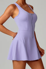Women Naked-Feel Anti-Exposure Tennis Dress