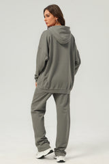 Unisex Vintage Washed Hoodie + Pants Set