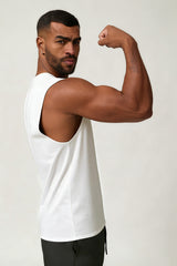 Men's Summer Cool Breathable Wide Strap Sleeveless Tank Top