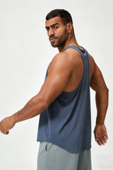 Men's Summer Skin-Friendly Breathable Racerback Tank Top