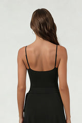 Women's Sports Ballet Pleated Sleeveless Yoga Top