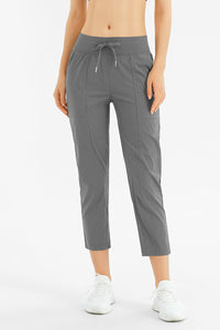 Women Quick-Dry Breathable Cropped Yoga Leggings