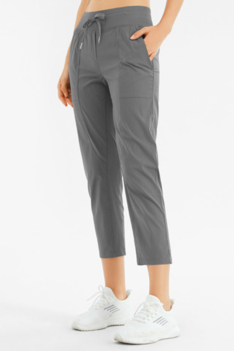 Women Quick-Dry Breathable Cropped Yoga Leggings
