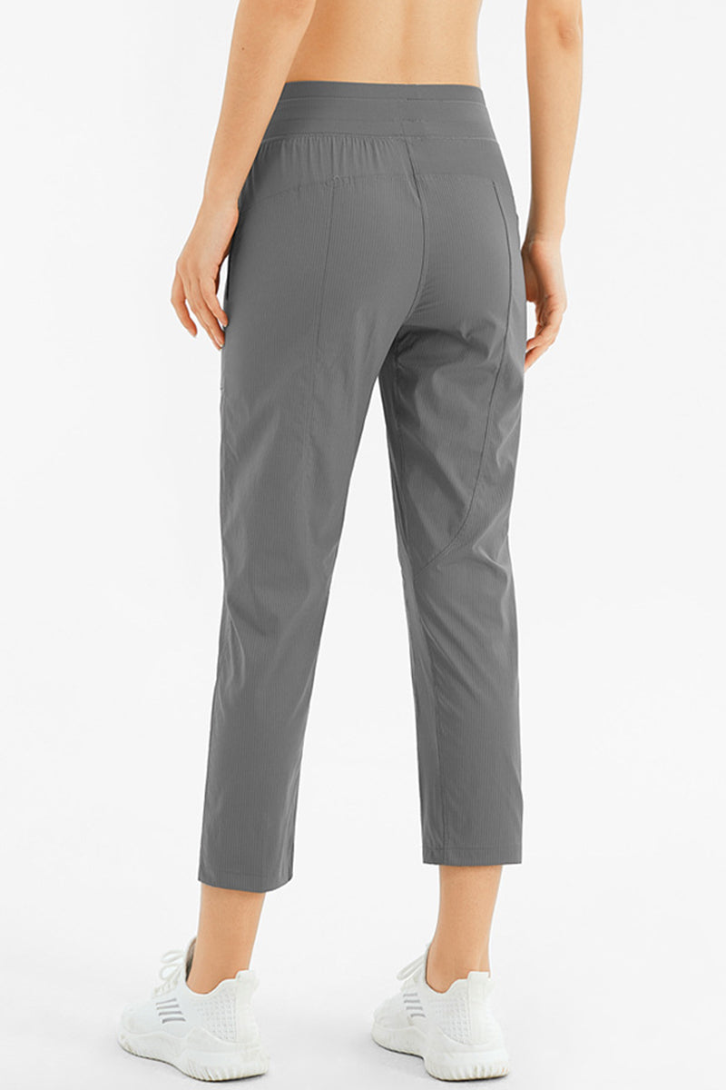 Women Quick-Dry Breathable Cropped Yoga Leggings